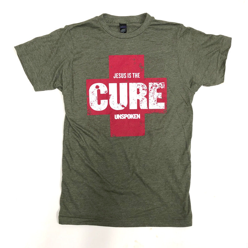 Unspoken  Unspoken - Jesus Is The Cure T-Shirt